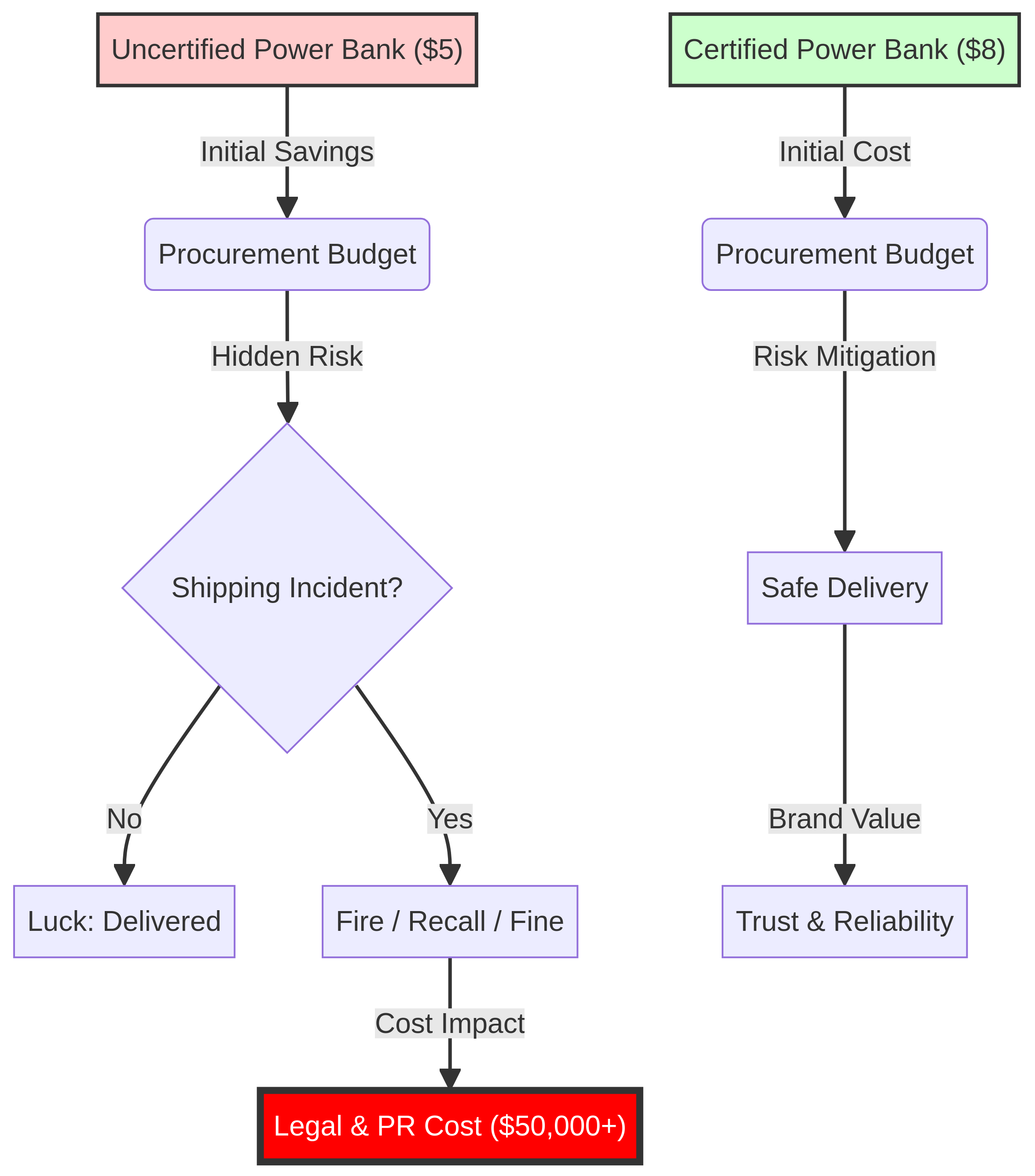The 'Lithium' Liability: Why Uncertified Power Banks Are a Corporate Risk